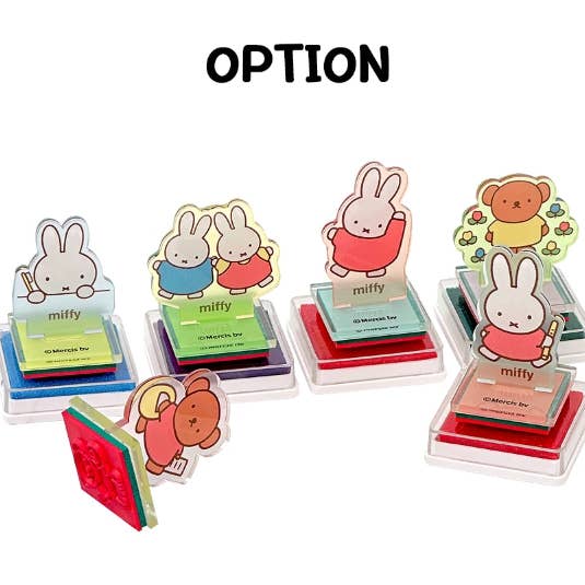 K-Wonderland – wholesale DIY craft kit – Child – Miffy Stamp DIY Set Random Character Box4
