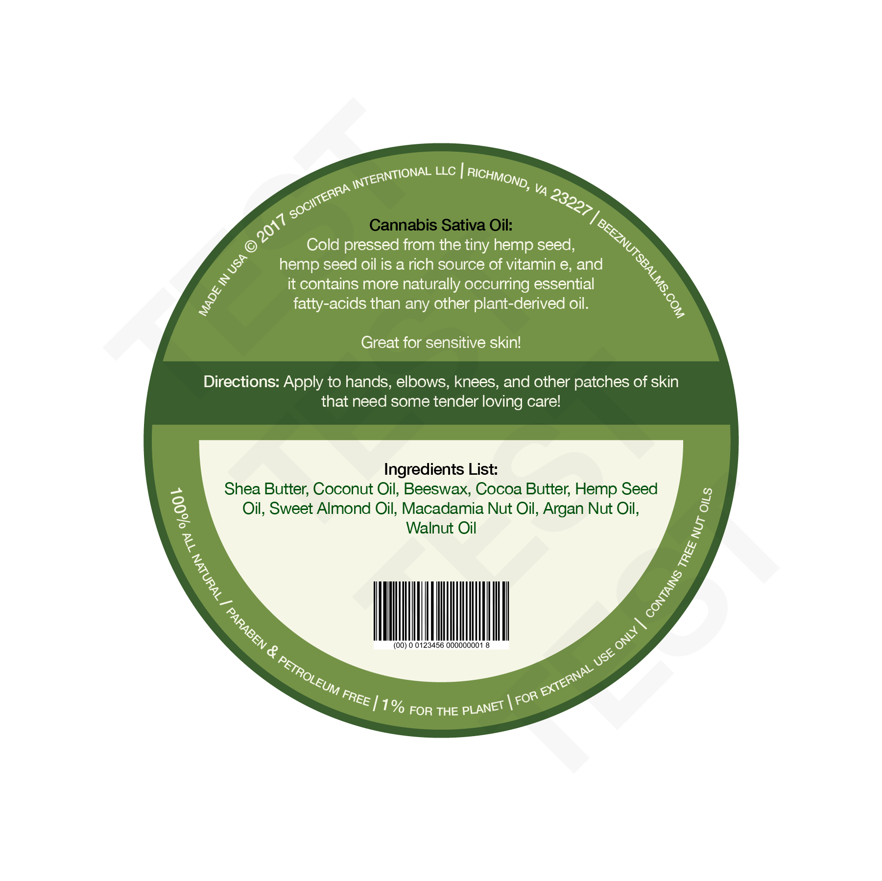 Beez Nuts Balms - Wholesale Healing Salve/Balm/Cream - Organic Hemp Seed Oil Balm2