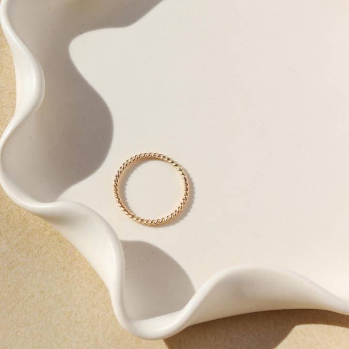 Spiral Ring for wholesale by Token Jewelry