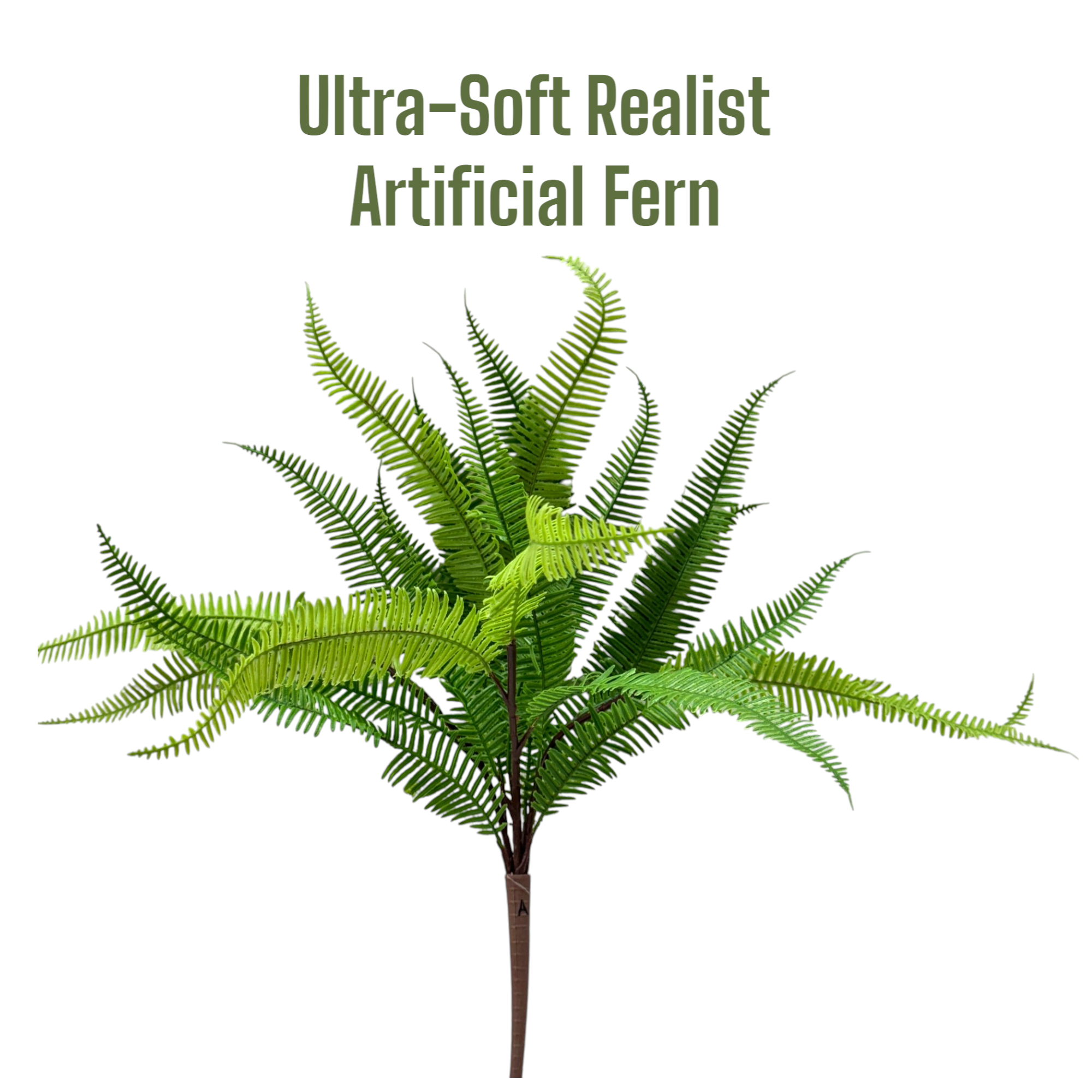 Angel Isabella – Großhandel Kunstpflanzen – Realistisch & Ultra-Weich-Touch-21 Blätter-Künstlicher Farnbusch11