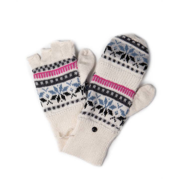 Assorted Mix Glittens Glittens - Unisex Gloves with Finger Flaps for wholesale on Faire
