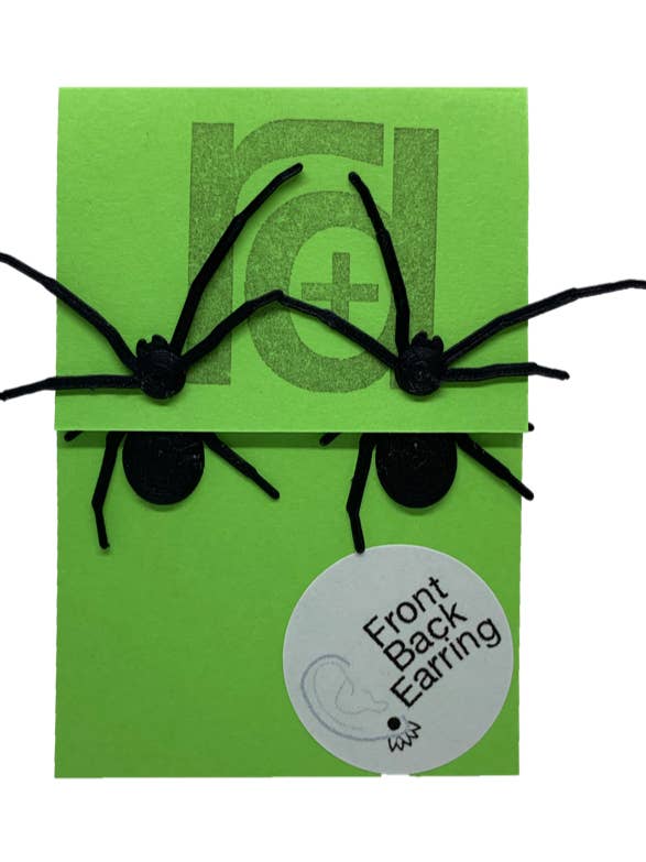 Arach-NOPE-phobia 3D Printed Earrings for wholesale by R+D