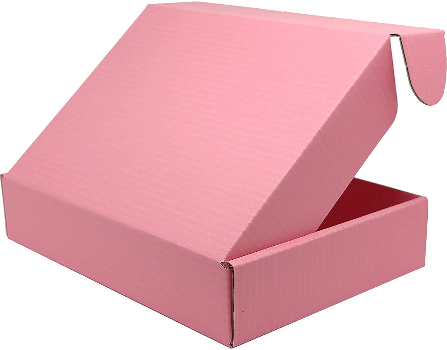 Zakka - Wholesale Geschenkdoosje - 100 stuks golfkartonnen verzenddoos 18 x 11 x 5 cm roze1