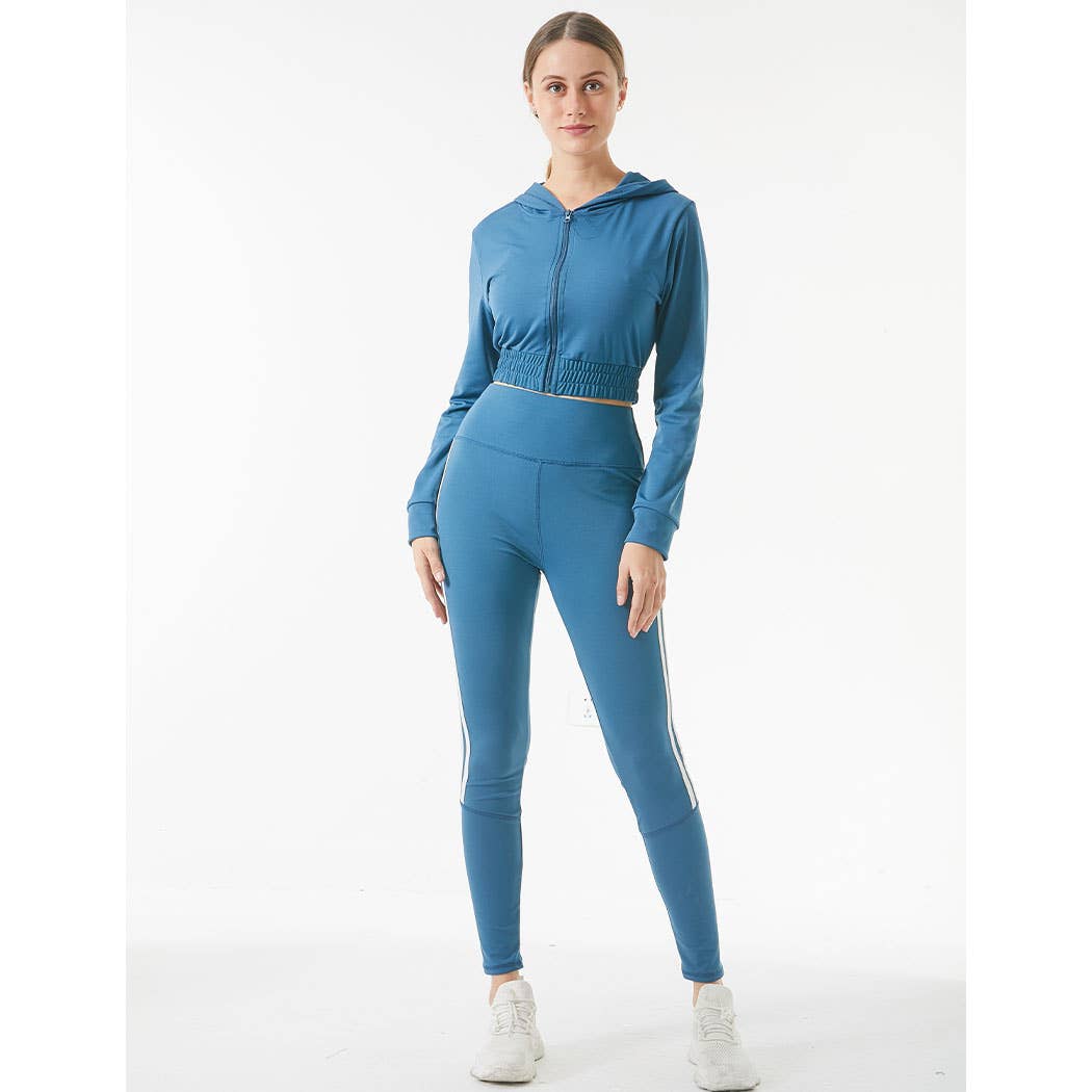 SSImport - Vente Legging de sport/d'intérieur – femme - LEGGING DE YOGA À RAYURES A2068, TAILLES MÉLANGÉES, 12 PIÈCES/ENSEMBLE12