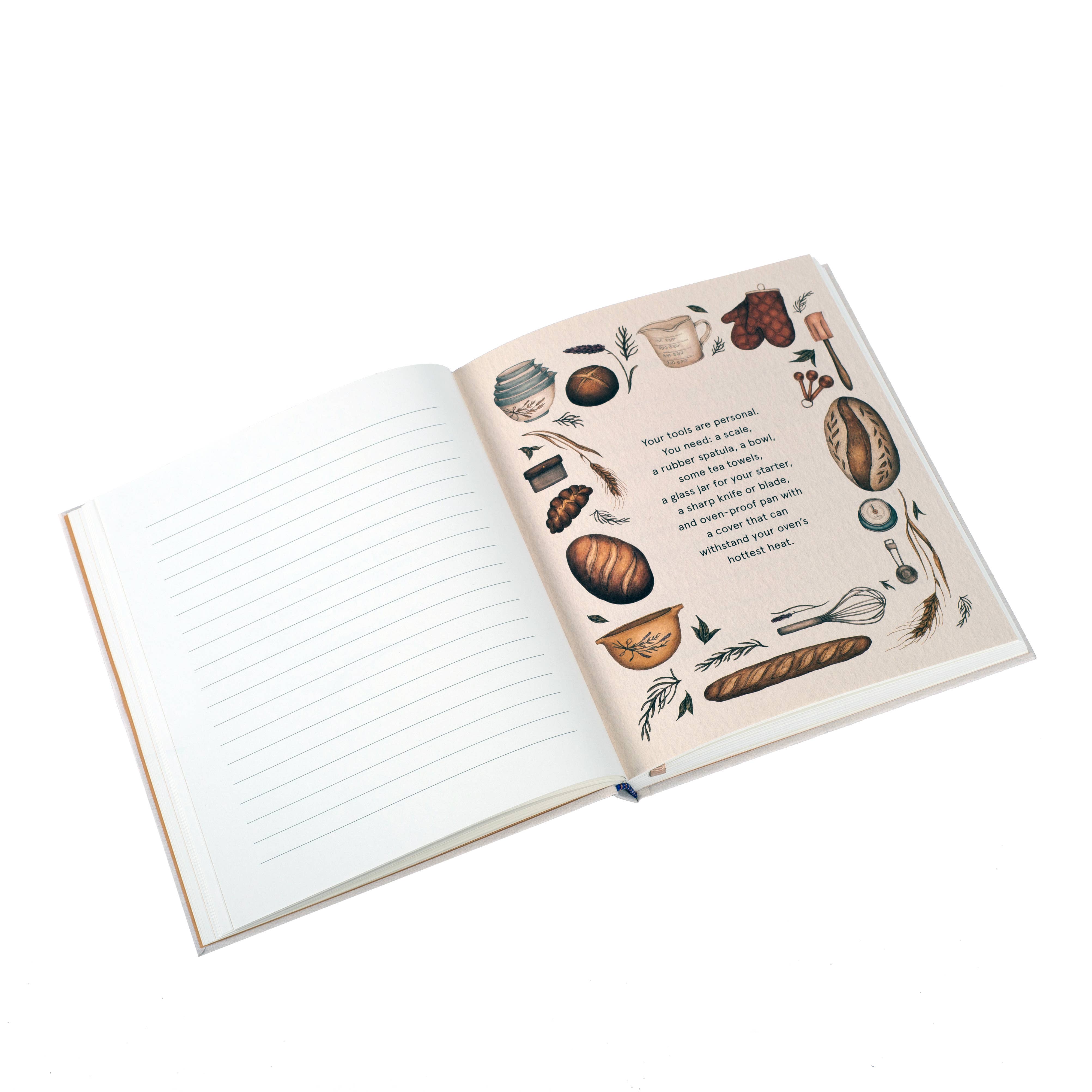 Chronicle Books - Wholesale Notebook - The Bread Baker's Notebook3