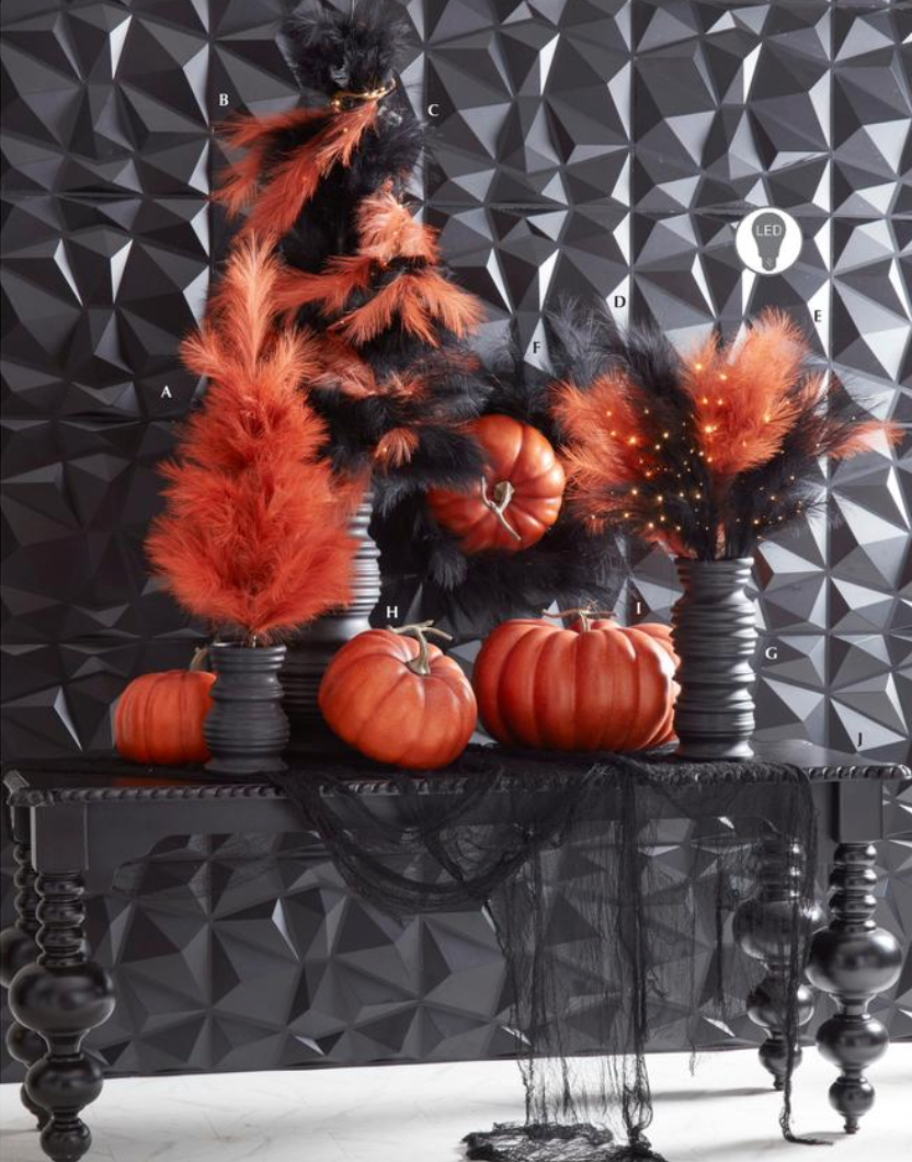 Dunn Deals - Wholesale Artificial plant - 3 Foot Black Pampas Grass Tree1