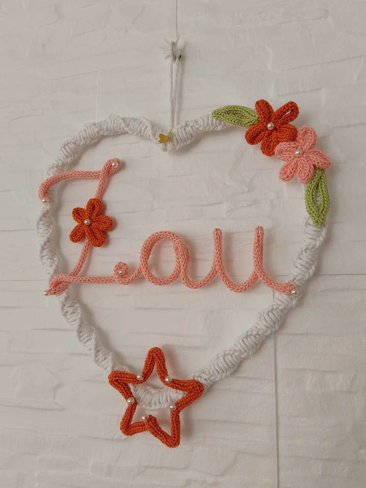 Personalized Heart for Bedroom for wholesale by Zaumi Loop