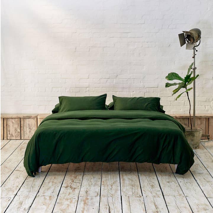 Beddable – wholesale Duvet cover – Dark Green Duvet Cover