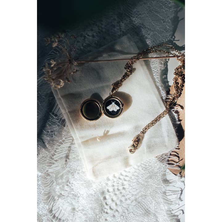 Salt Marsh Locket for wholesale by Brevity Art