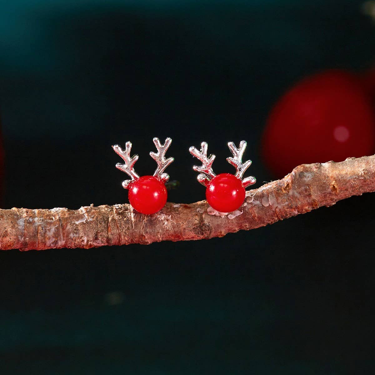 DOUBLJU - Wholesale Dangle Earrings - VERSATILE CHRISTMAS-THEMED EARRINGS_CWAJE0575310