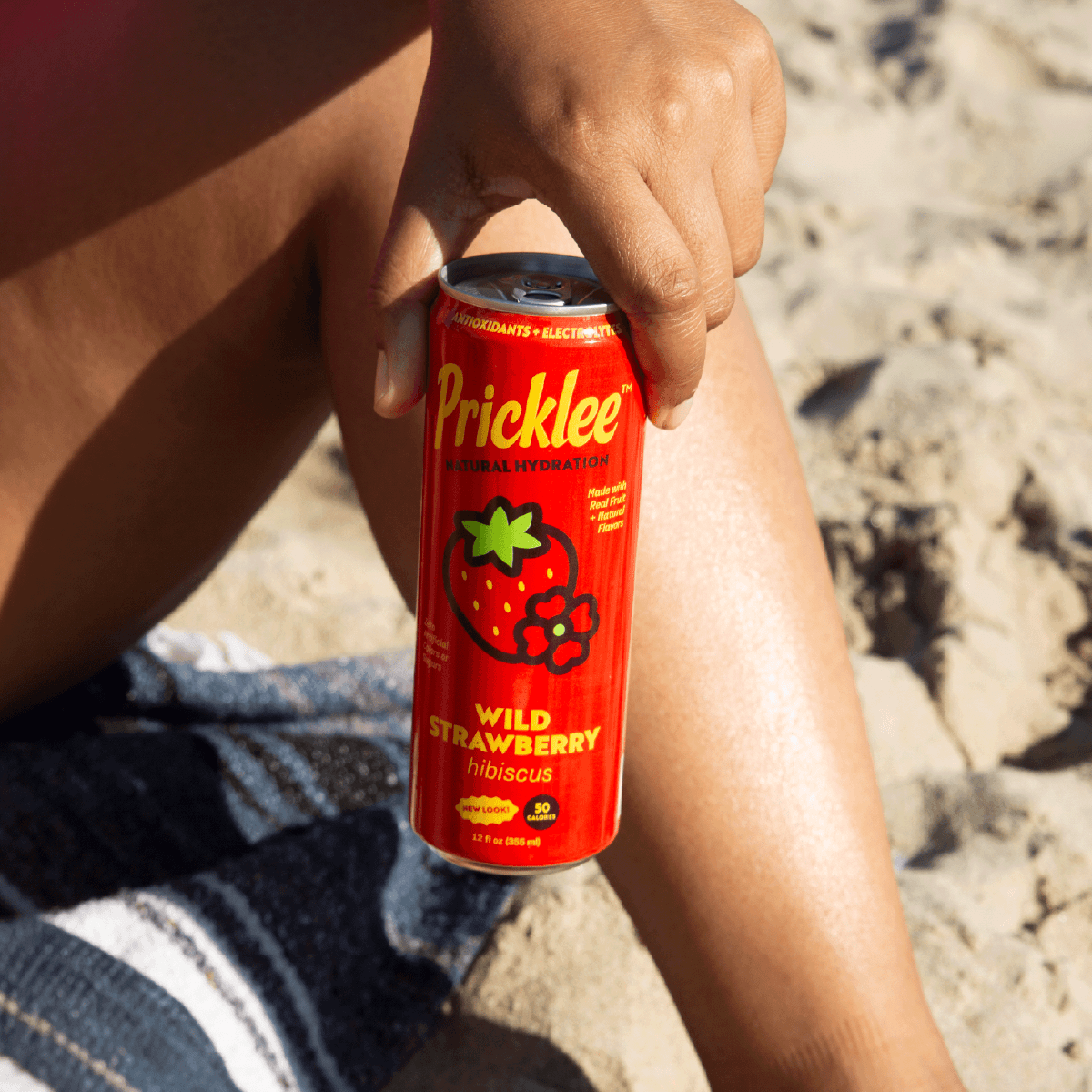 Pricklee Natural Hydration - Wholesale Flavored/Infused Water (Non-Carbonated) - Pricklee Natural Hydration - Wild Strawberry (12-pack)6