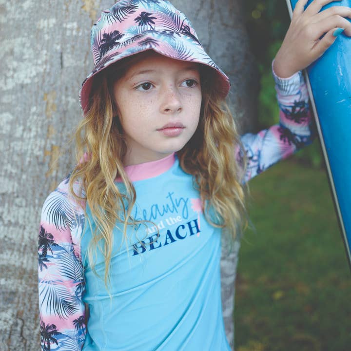 DM Merchandising - Wholesale Rashguard - Kids - Juice Box Girls Fun In The Sun Rash Guard Swim Tee Open Stck