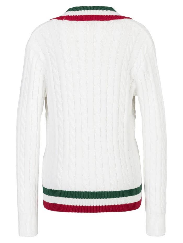 Versace 19.69 Abbigliamento Sportivo SRL - Wholesale Knit Sweater - Women's - MARISA Pullover- WHITE1