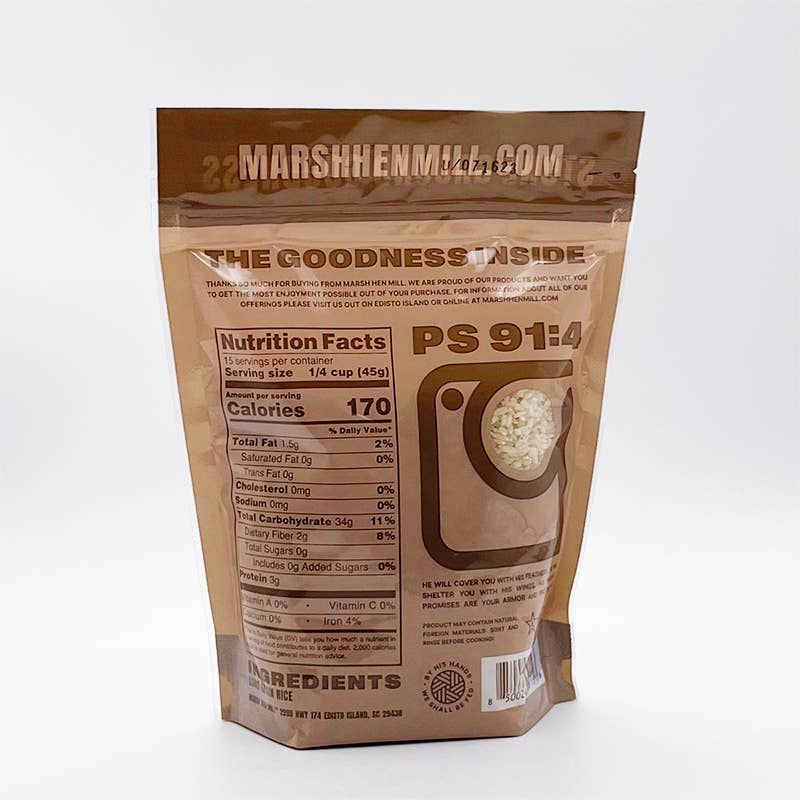 Marsh Hen Mill - Wholesale Rice - Carolina Gold Rice 1.5 lb (12 Pack Case)2