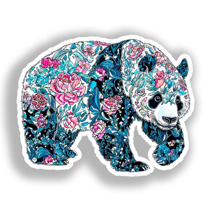 Panda Decal Sticker # A018449 for wholesale by Yoonek Graphics