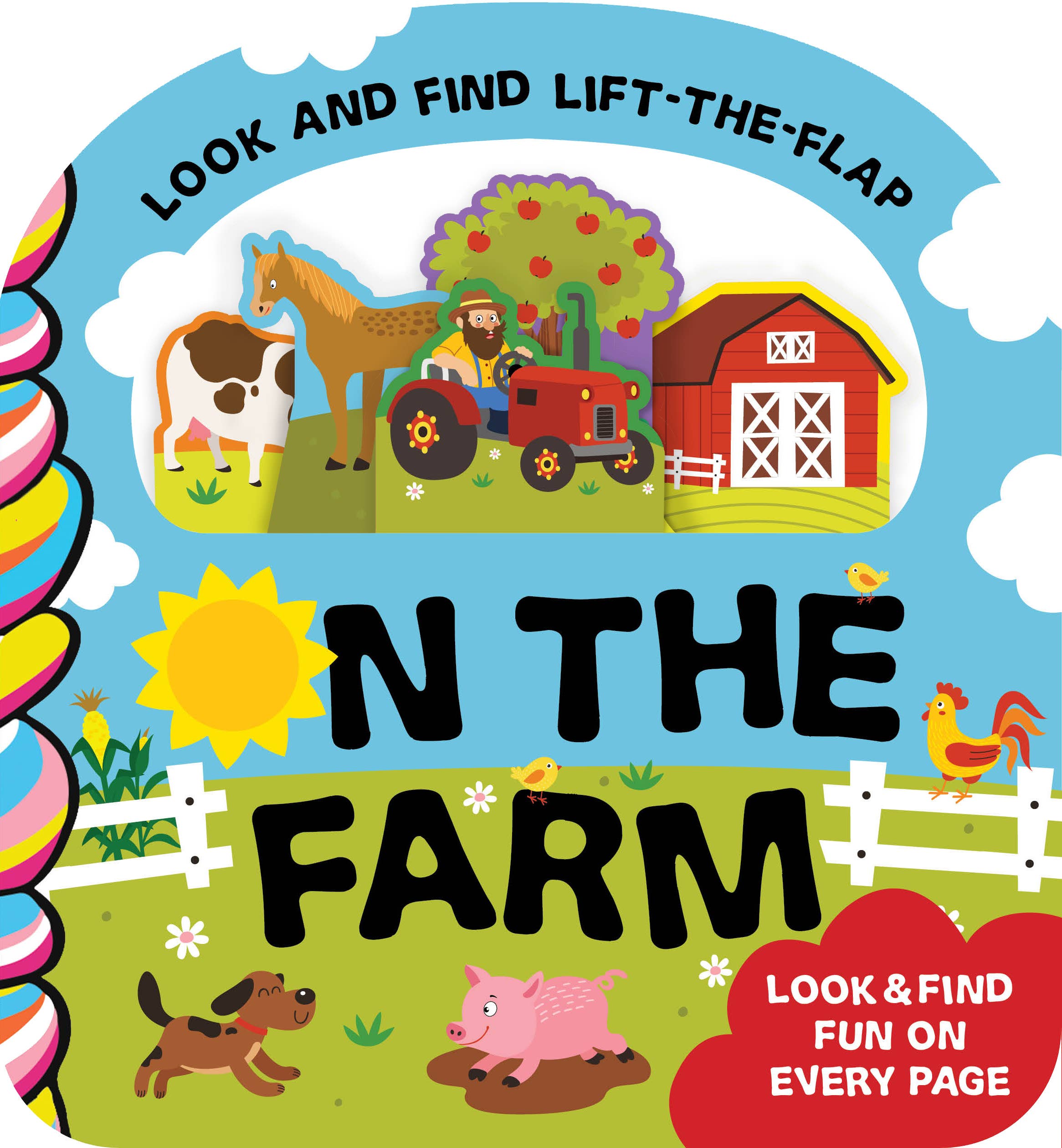 Taffy Tales Inc. - Wholesale Baby & Toddler Book (0-2) - On The Farm Look and Find Lift-the-Flap0