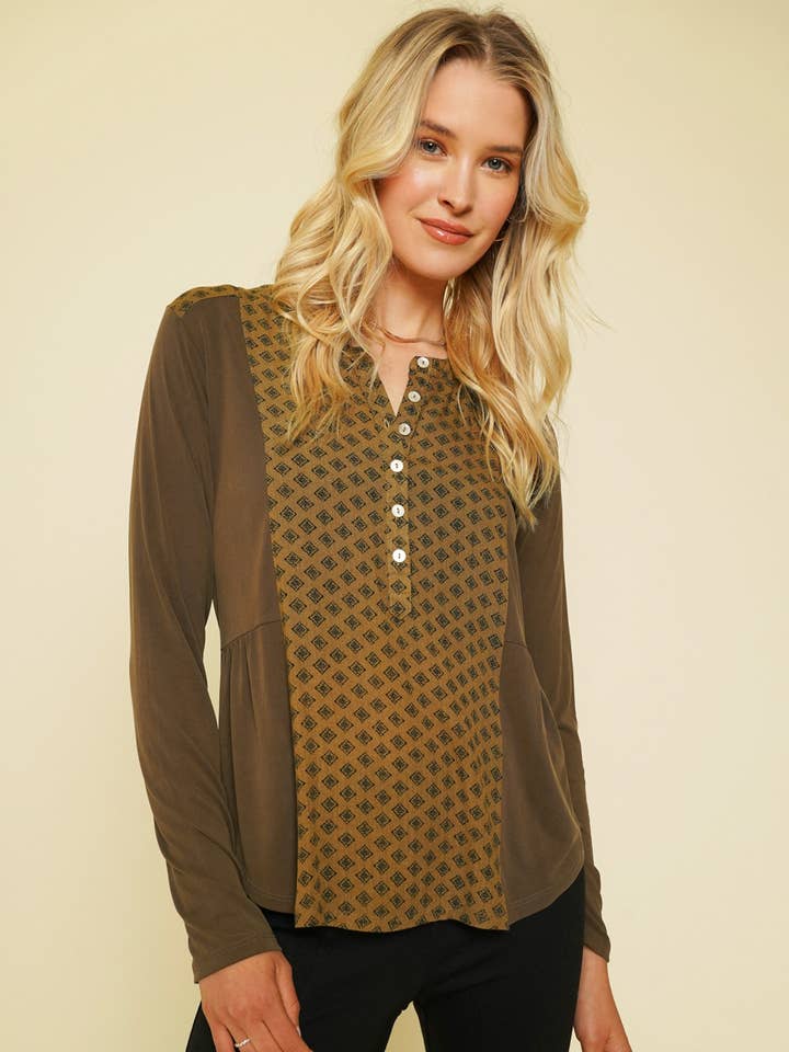 20543 Mix Media Top für den Großhandel von Mystree