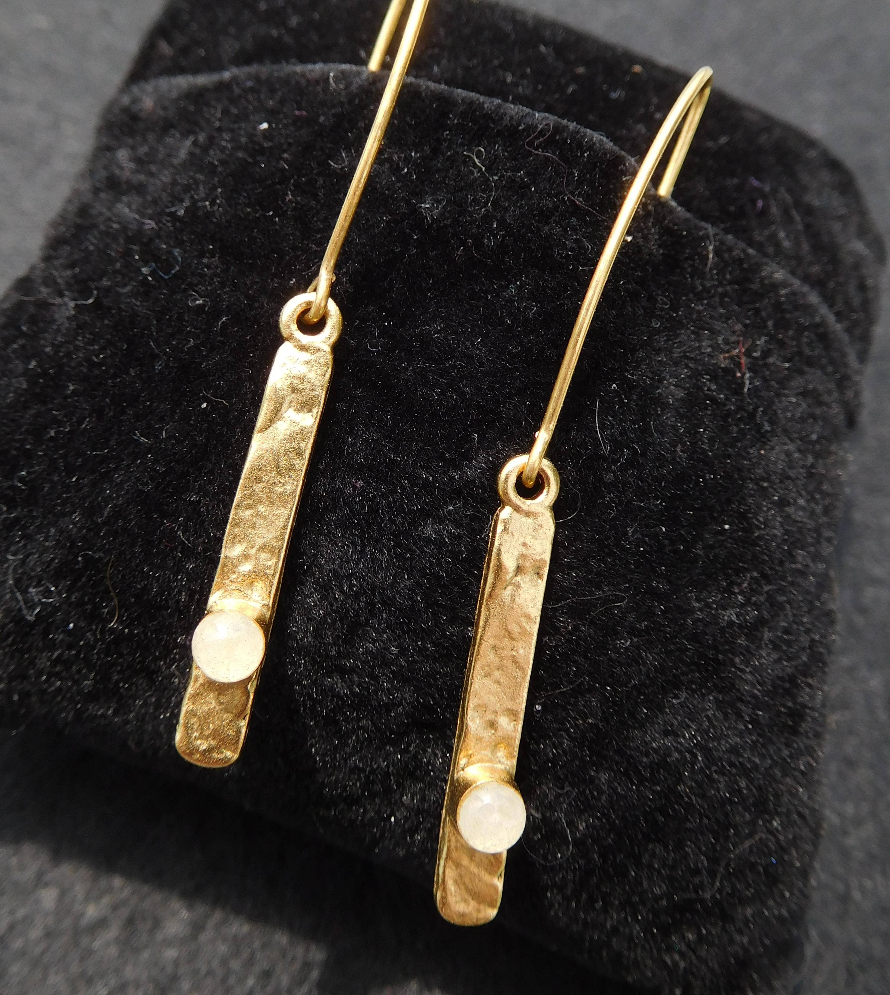 Art & Soul 30a - Wholesale Dangle Earrings - Tiny Vacation Gold Dangle Earrings Customizable Souvenir4