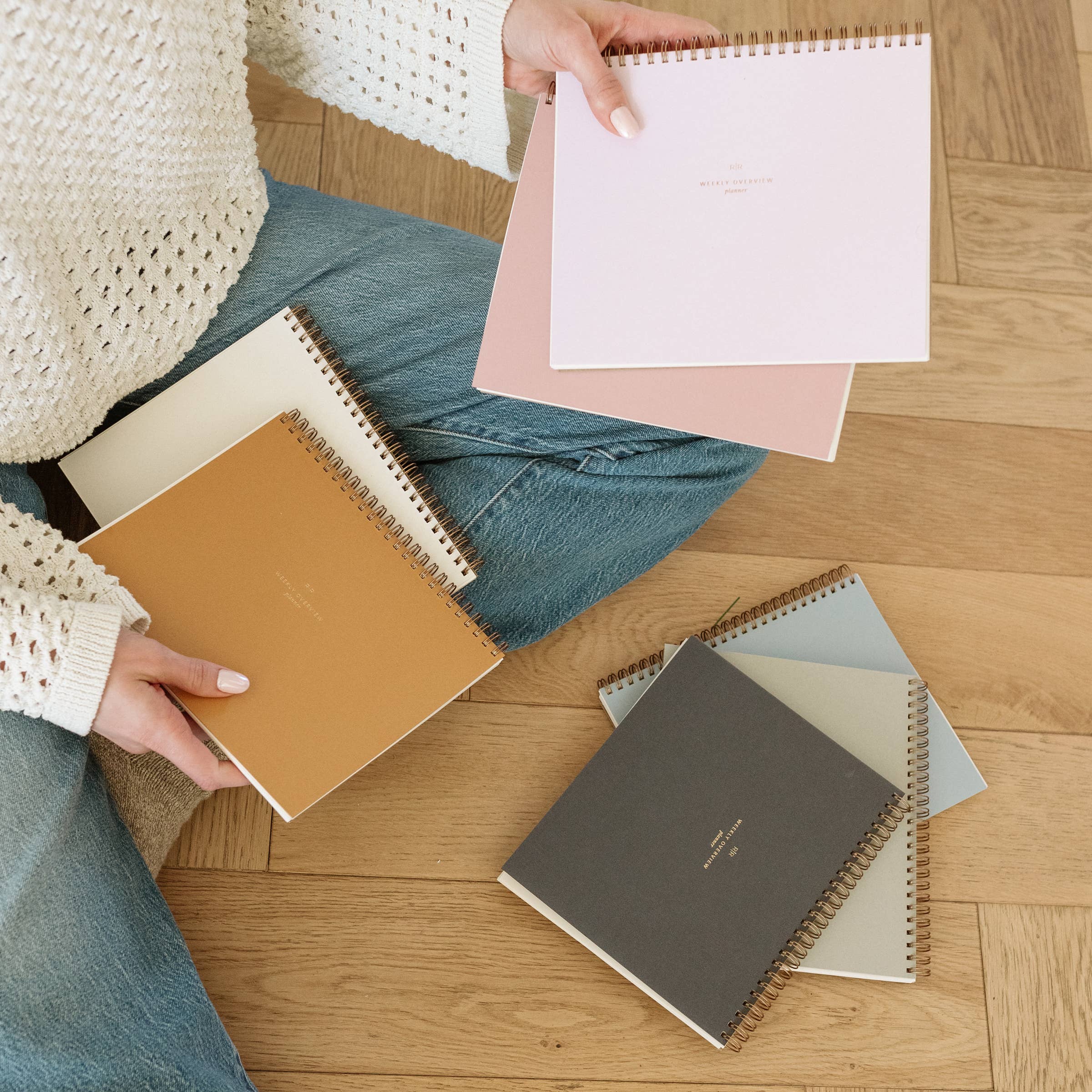 Ramona & Ruth - Wholesale Planner - Weekly Overview Planner | Assorted Colors // Undated11