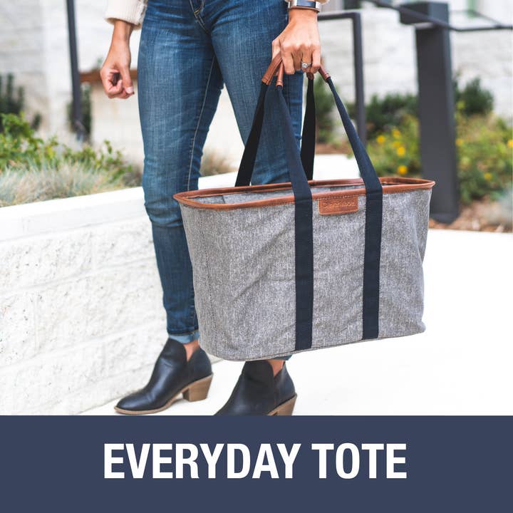 CleverMade - Wholesale Tote Bag - Women's - Collapsible LUXE Tote7