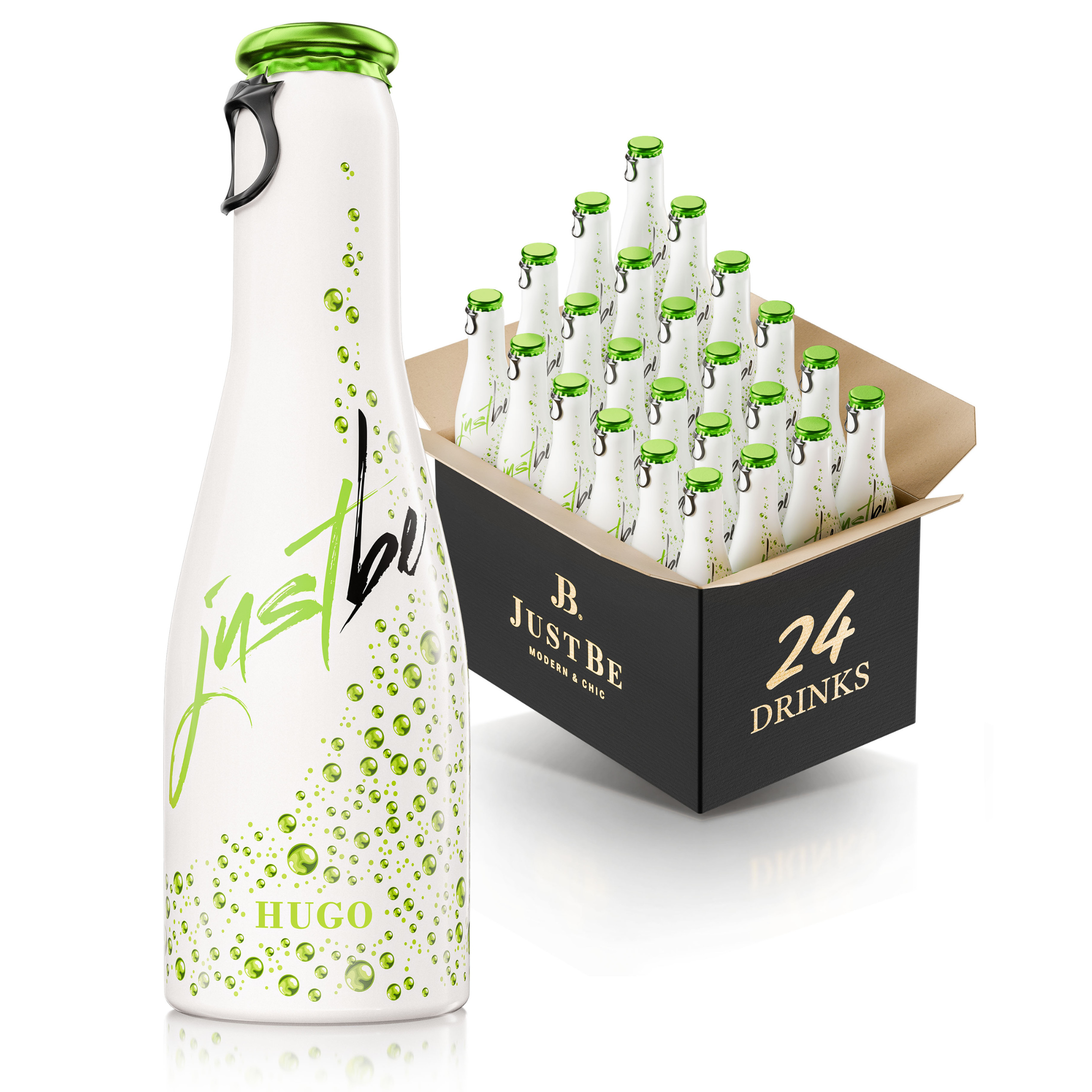 Justbe modern wine drinks - Wholesale Non-Alcoholic Aperitif/Mocktail - BeHugo0