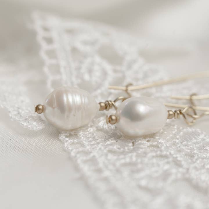 The "Ariel" Earrings | Dainty Earrings for wholesale by Wildheart Jewelry Co.