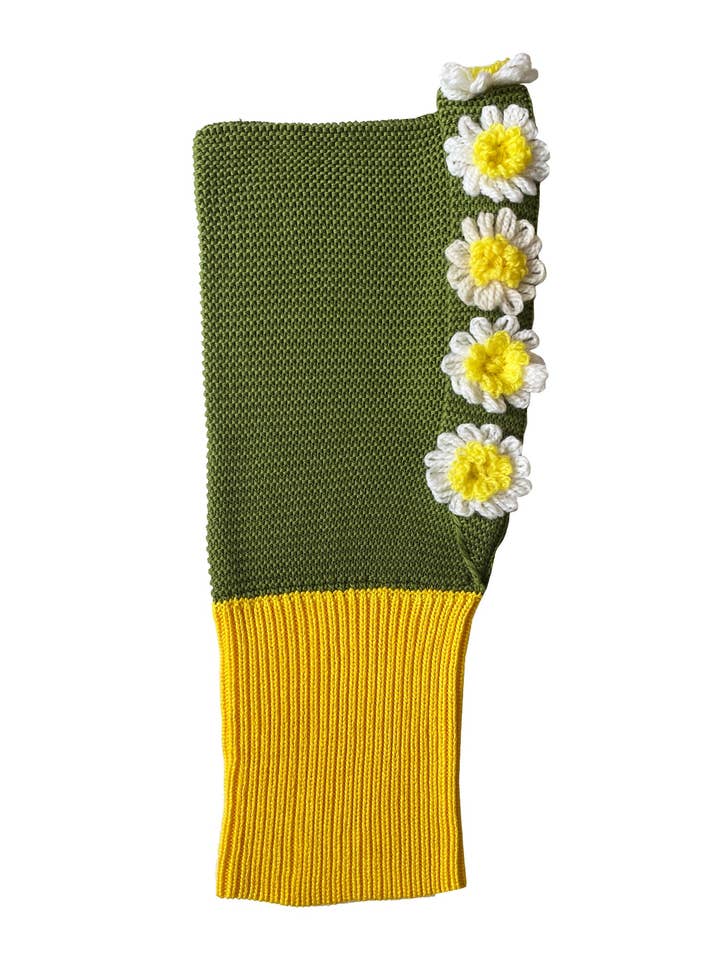 FLORAL BAMBU HOOD for wholesale by The Series NY