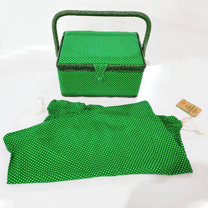 Max-Link Solutions Ltd - Wholesale Craft supplies - Darnn Sewing Box with Pouch, Large Sewing Box Storage3