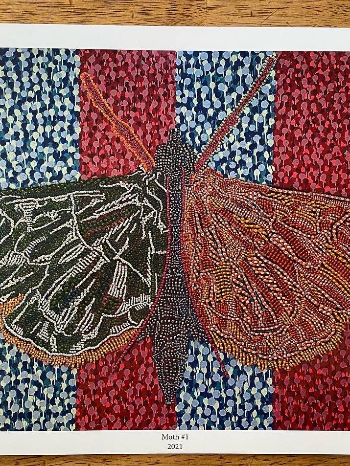 Moth #1 for wholesale by Fringe Art Collective