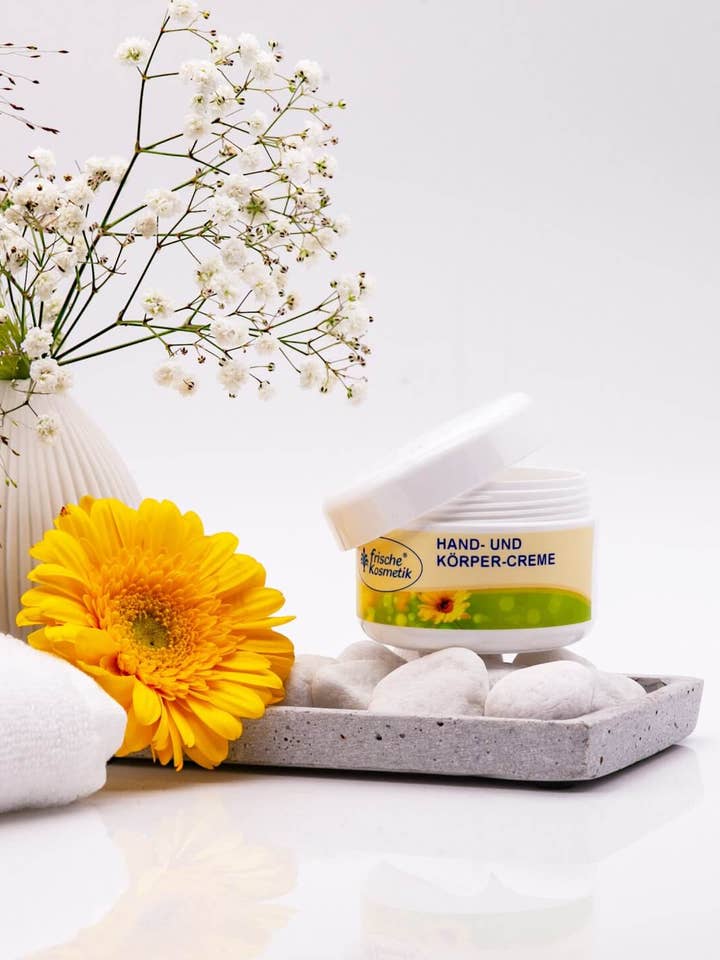 Crema de manos y cuerpo - cosméticos frescos para venta al por mayor de Frische Kosmetik Anni Gratzl