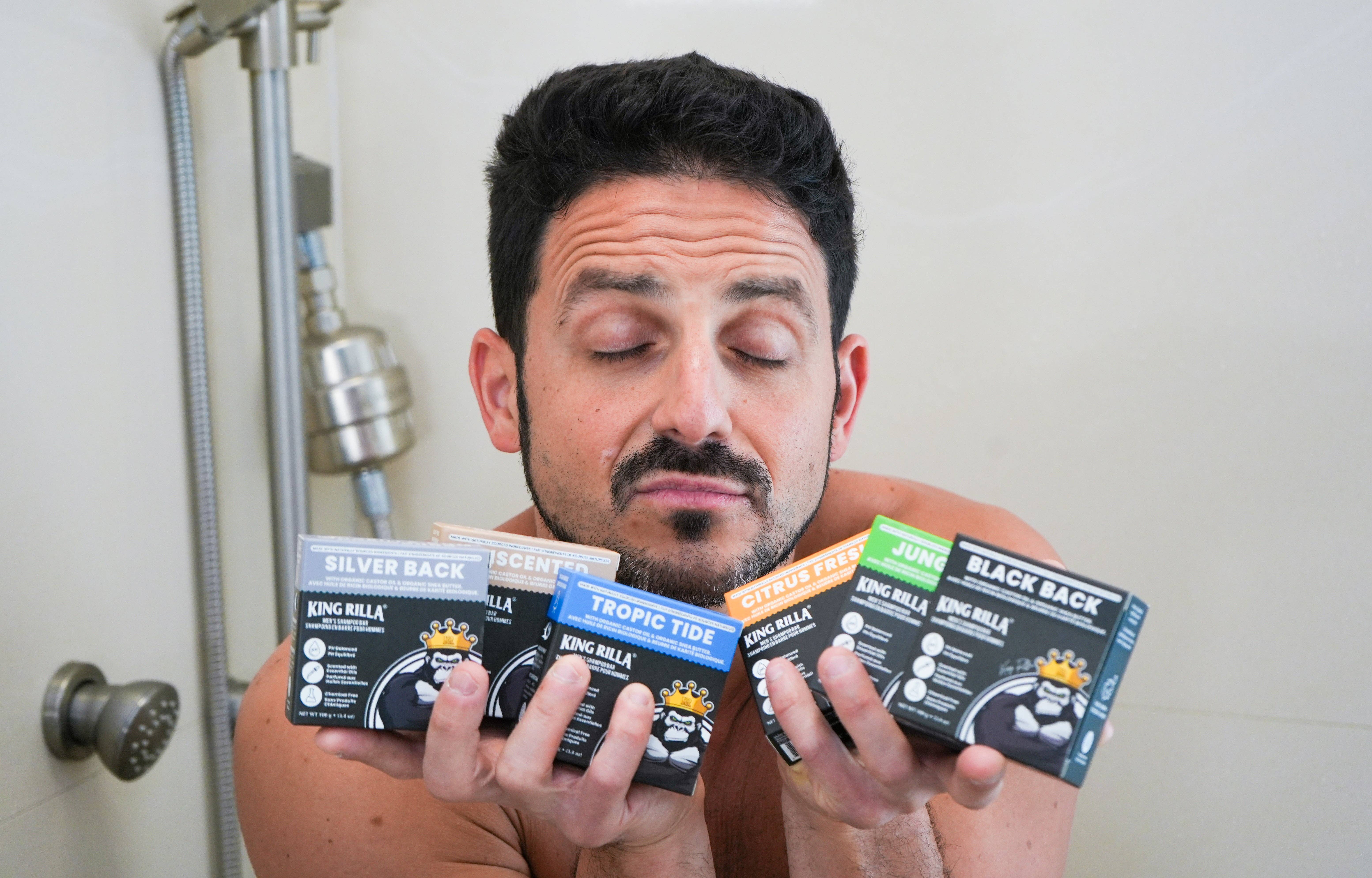 King Rilla - Wholesale Shampoo Puck/Solid Shampoo - Silver Back Shampoo bar - Essential Oils, pH-balanced6