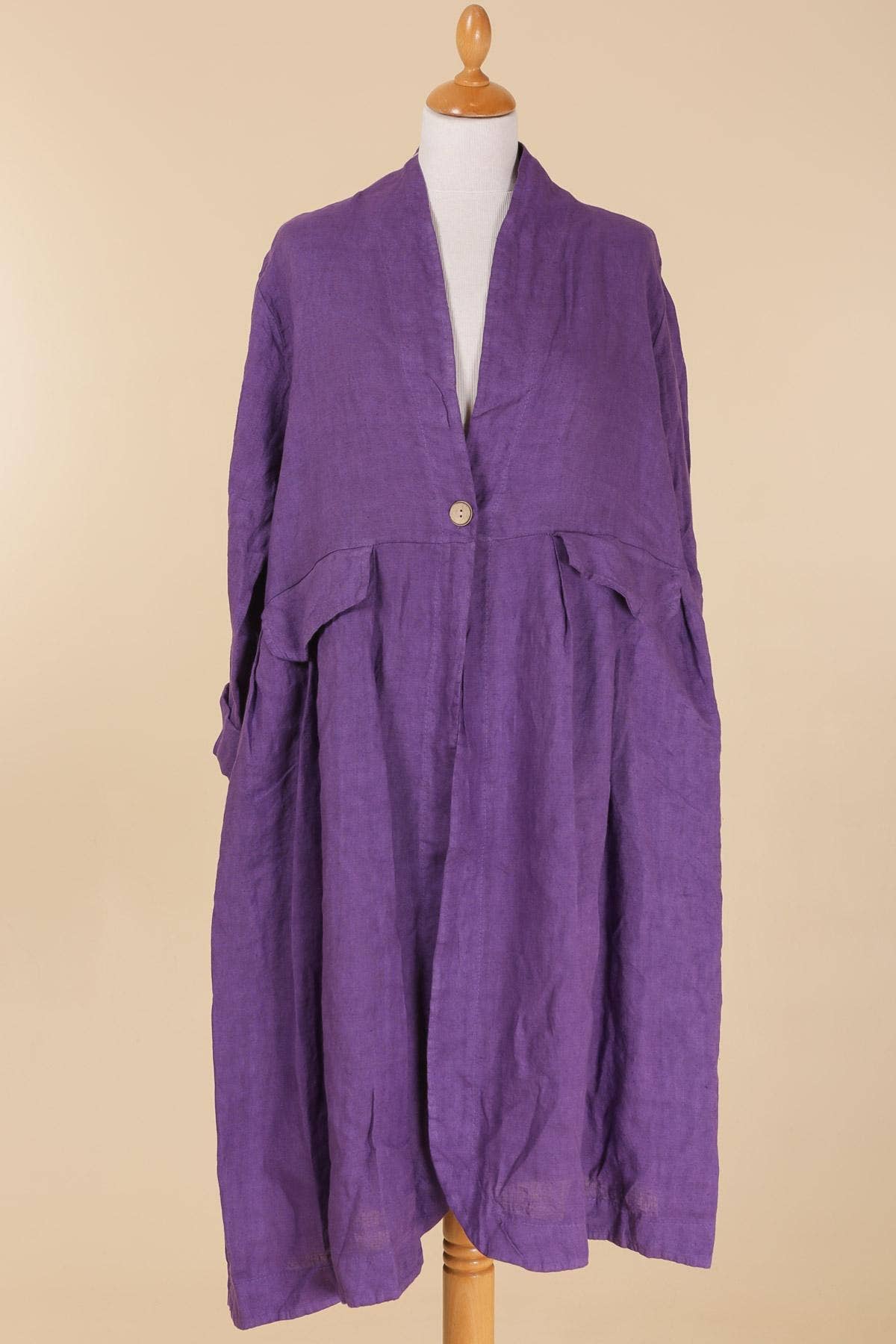 la maison des fibres naturelles - Wholesale Jacket - Women's - 62411 100% linen jacket made in Italy29