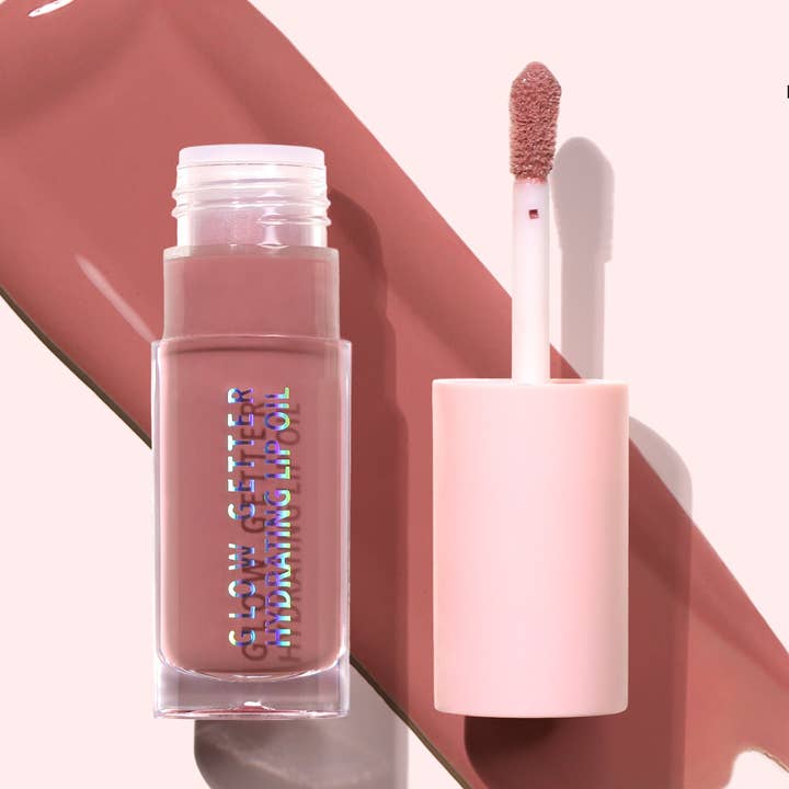 Glow Getter Hydrating Lip Oil (016, Au Naturel) for wholesale by Moira Cosmetics