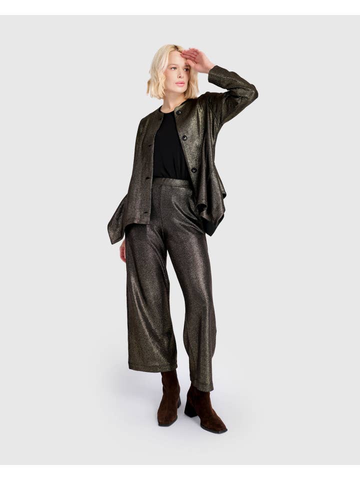 Hot Stuff Flounce Jacket, Gold for wholesale on Faire1