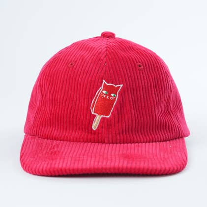 Adult Catsicle Corduroy Hat for wholesale by Baby Cats of California