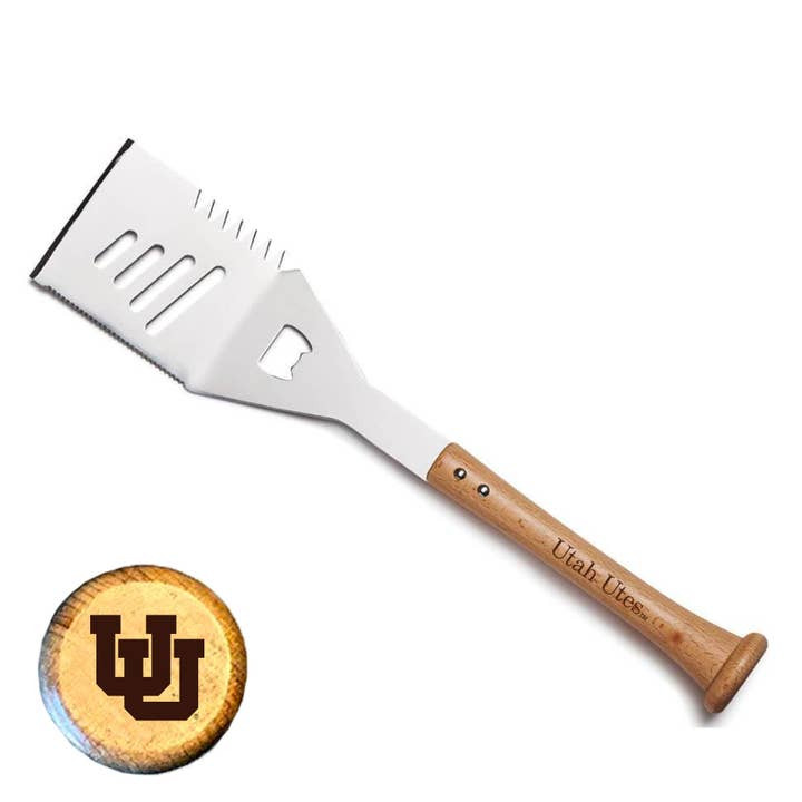 University of Utah "Slider" Spatula for wholesale by Baseball BBQ