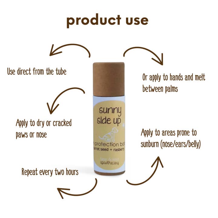 Bear and Kind Apawthecary - Wholesale Pet Balm - Dog - Organic Sunscreen For Dogs