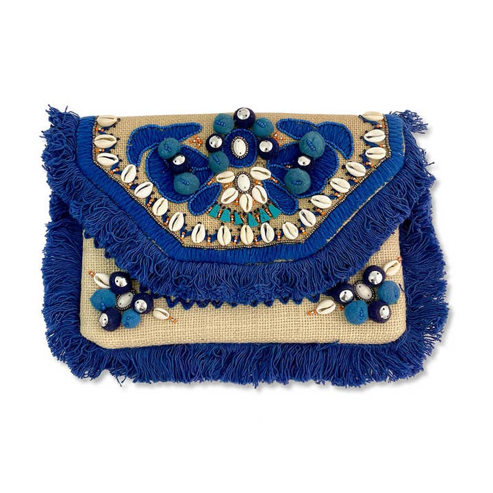 Mexicola Fringe Clutch för wholesale av AXESSI