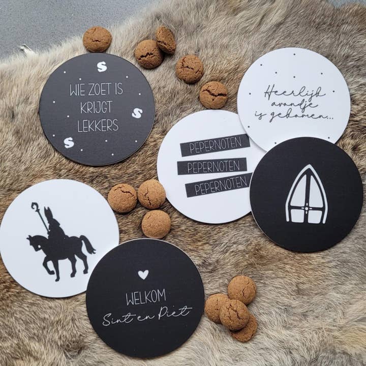 Coaster | Assorted | Sinterklaas for wholesale by Labelgeluk