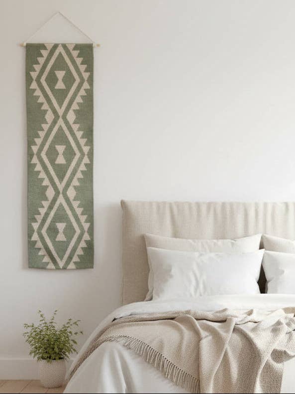 Femi Sage Tapeçaria de Parede Feita à Mão por atacado de Mumo Toronto Inc