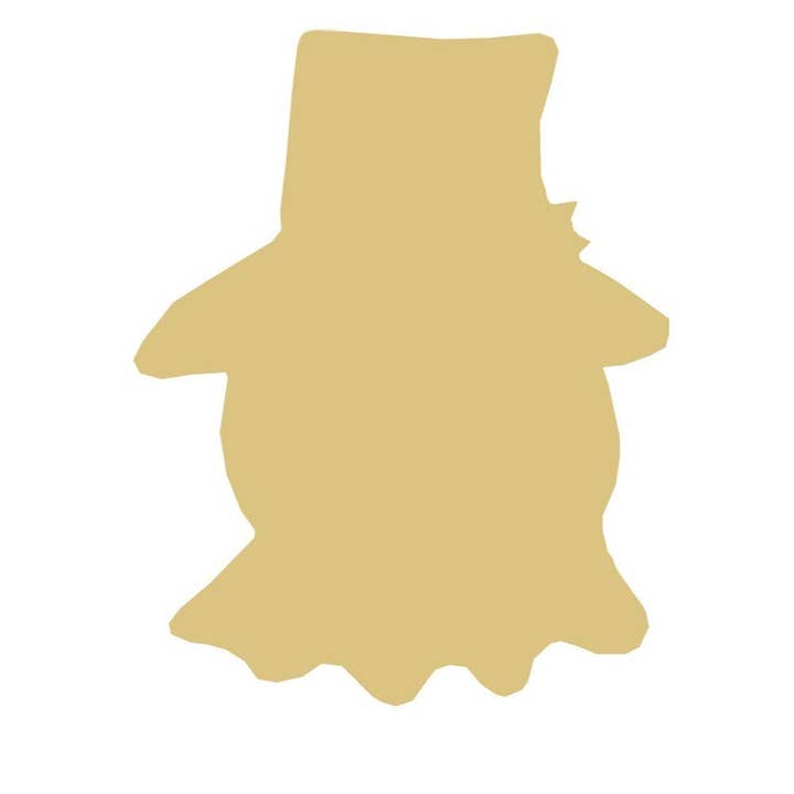 Épouvantail à découper en bois inachevé Style 1 pour la vente par Diverse Woodworking