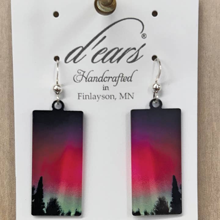 d'ears inc. - Wholesale Dangle Earrings - Spotlight Aurora Acrylic earrings, sterling silver hooks3