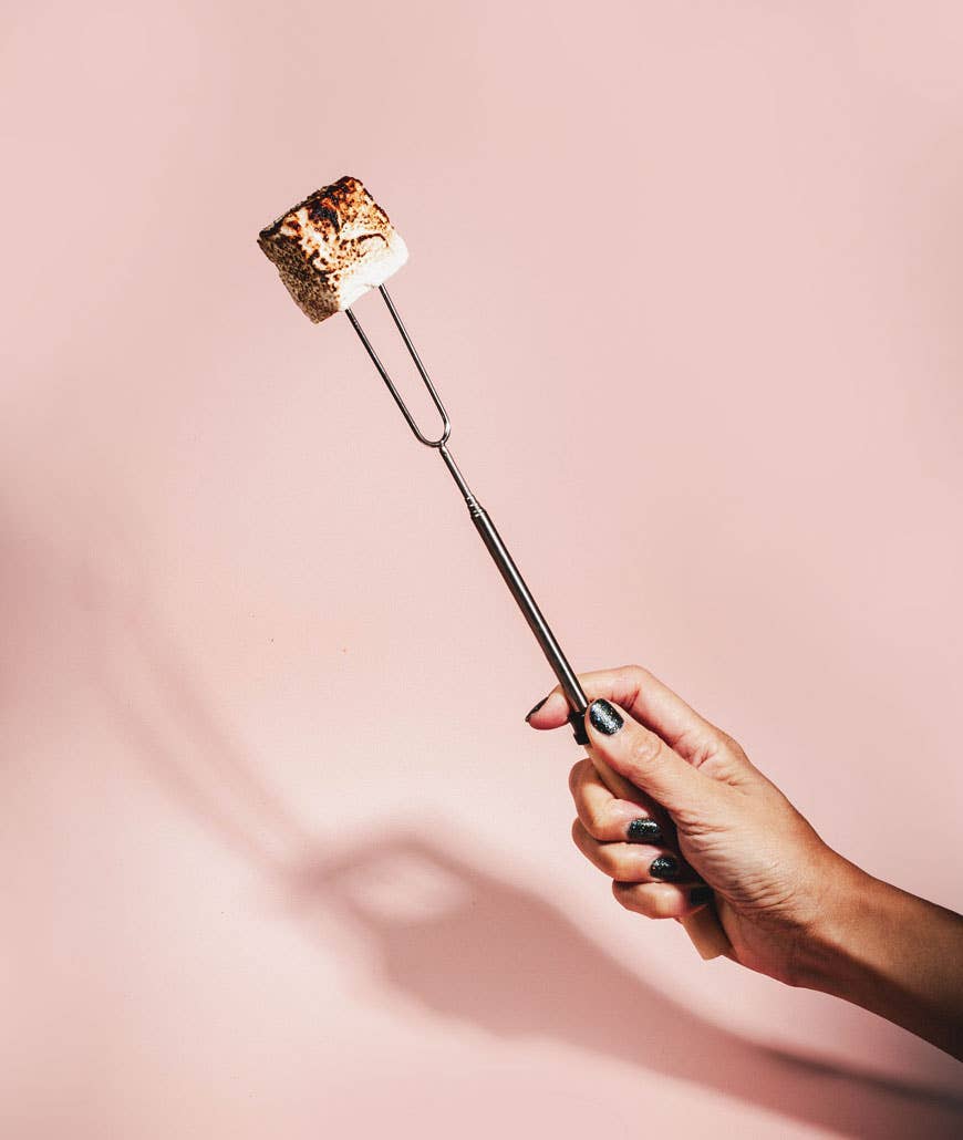 Mojave Mallows - Wholesale Roasting Stick - Campfire Skewer - Marshmallow / Hot Dog Roasting Fork1