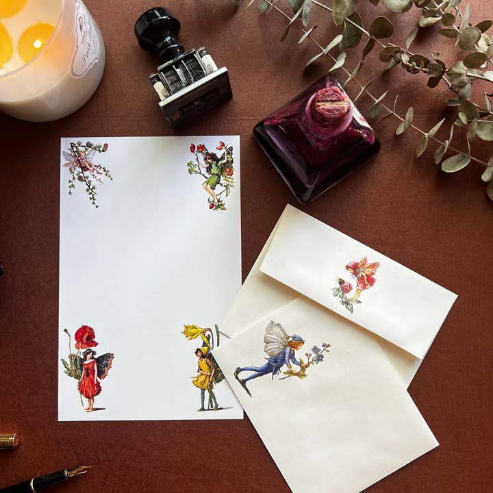 Laughing Elephant - Venta al por mayor Conjunto de papelería y tarjetas - Productos de papelería más vendidos: paquete de juegos para escribir cartas