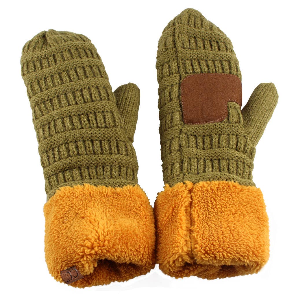 Truly Contagious - Wholesale Mittens - Women's - CC Color Block Unisex Mittens ( MT-57 )7