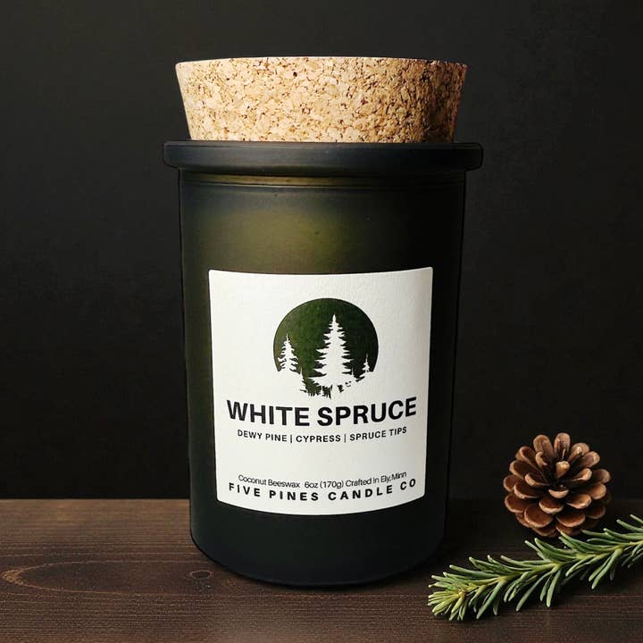 White Spruce for wholesale by Five Pines Candle Co