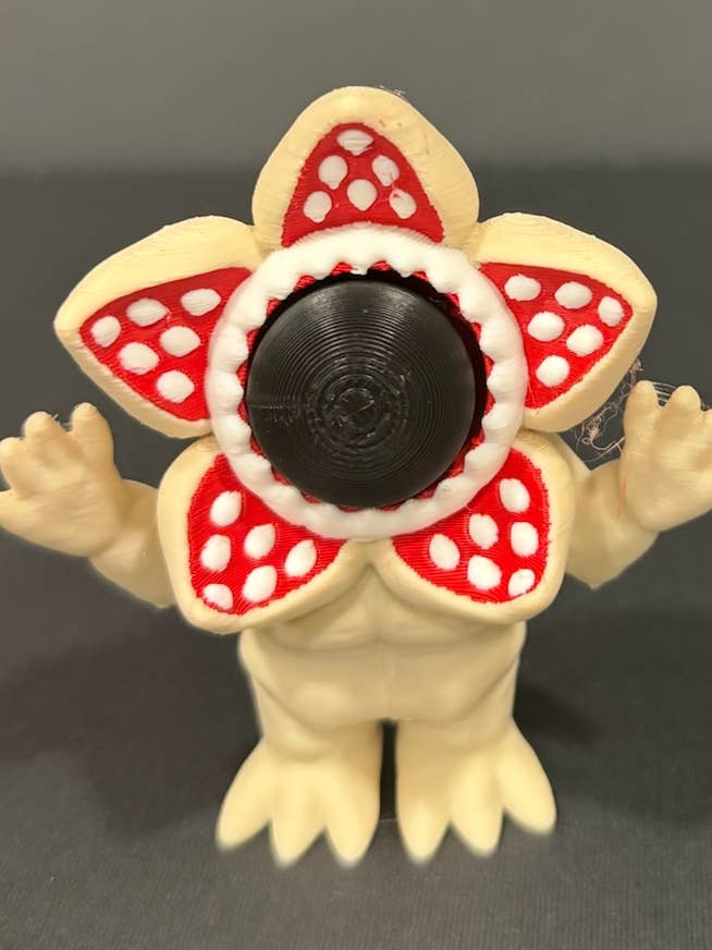 Demogorgon Fidget Clicker 3D Printed for wholesale by Upstate Design Decor