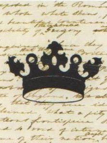 Krone - Schwarzes Band-Ornament für den Großhandel von Silhouettes and More