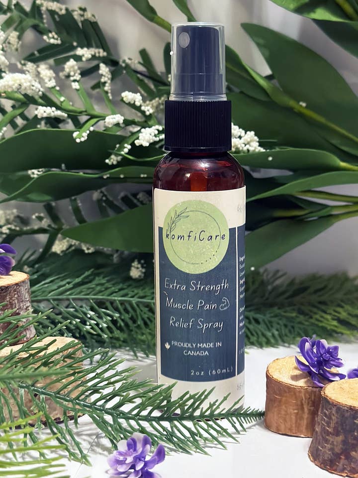 Extra starkes Spray zur Linderung von Muskelschmerzen für den Großhandel von komfiCare