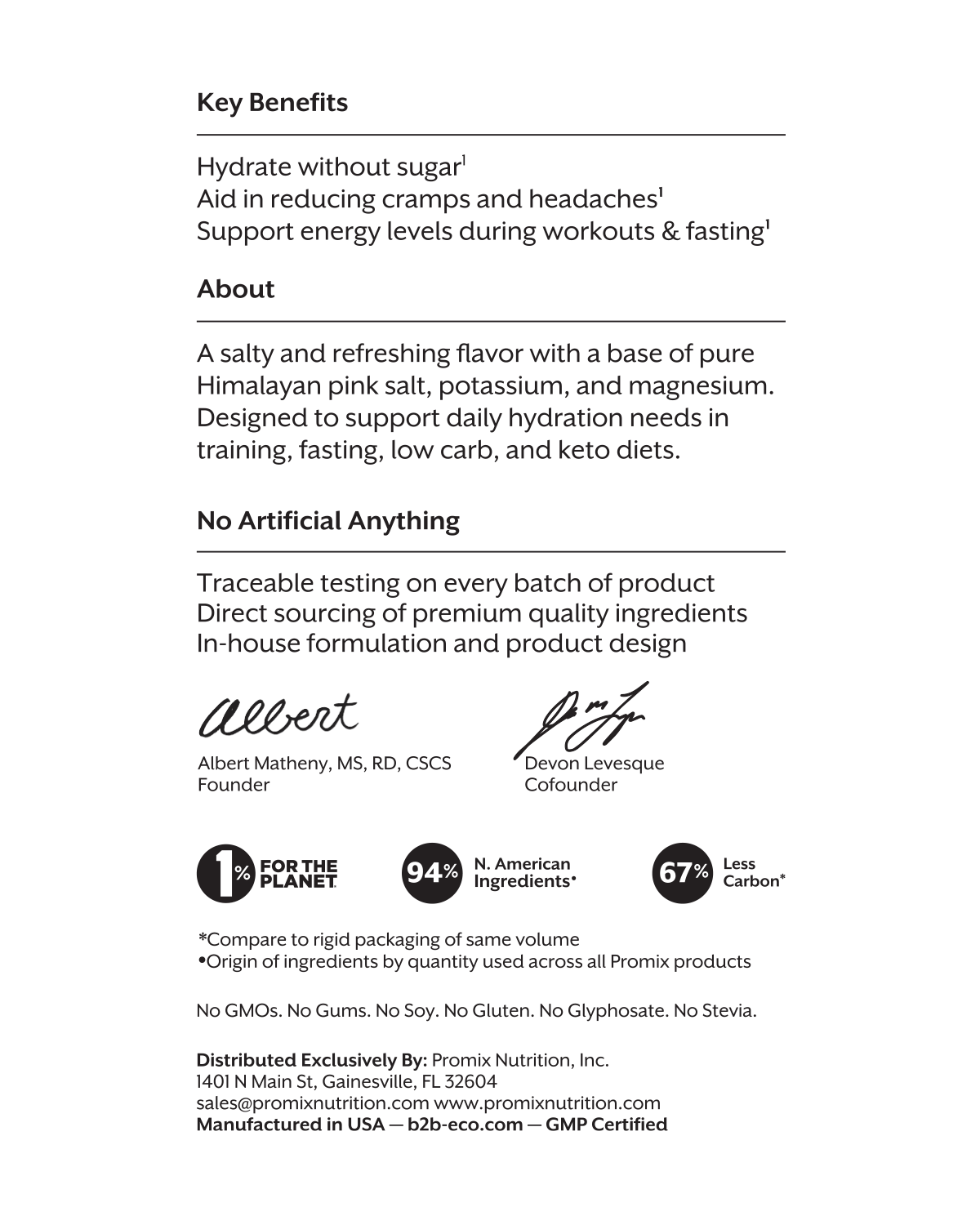 Promix - Wholesale Drink Mix - Salted Watermelon Electrolyte Drink Mix4